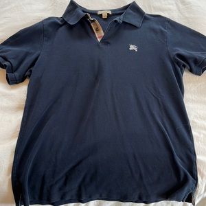 Burberry Navy Polo